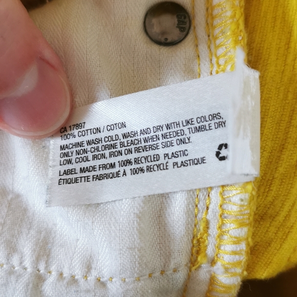 Baby Gap Mustard/Yellow Pants 18-24 - Picture 12 of 12
